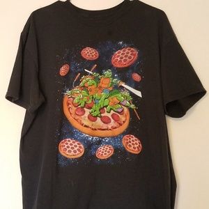 Ninja turtle Surfing Tshirt